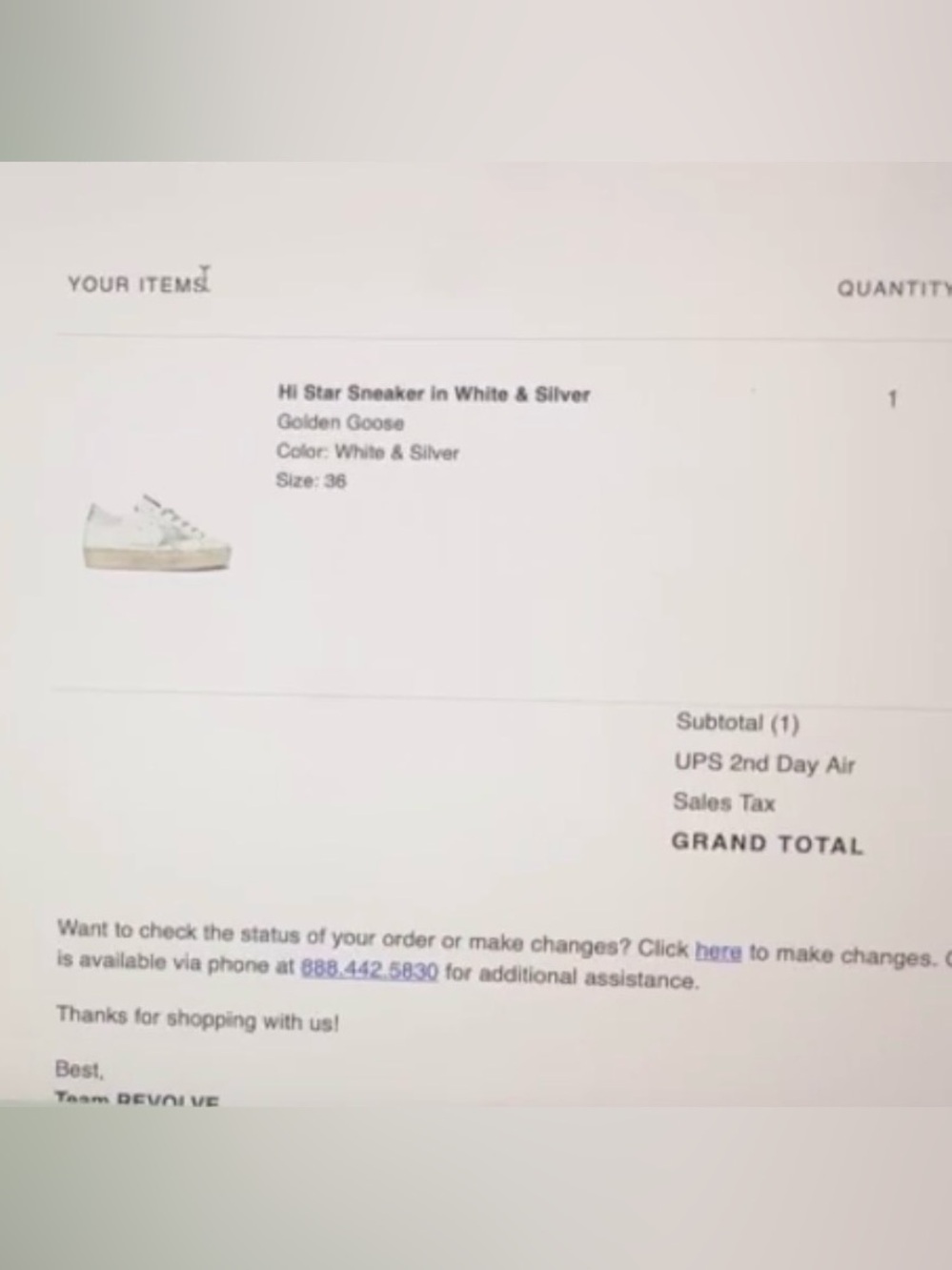 Golden Goose Hi Star Platform Sneaker - Picture 10 of 10